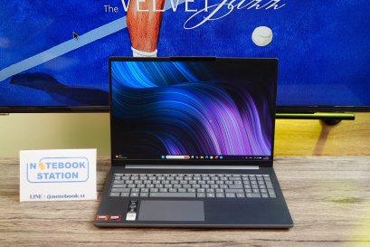 Lenovo IdeaPad Slim 5 Ryzen7(AI)-350 Ram32 1TB M.2 จอ16 2.8K OLED 120Hz สเปคทำงานรุ่นใหม่ มีAIประมวลผล เครื่องสวยมาก มีประกันศูนย์ยาวถึงปี 2028 ขายเพียง 28,990.-