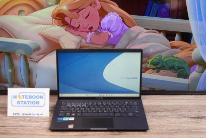 Asus ExpertBook B1 i5-1235U Ram16 SSD1TB จอ14 FHD สเปคสูง เครื่องสวยบางเบา สเปคสูง คีย์บอร์ดไฟ พร้อมใช้งาน ขายเพียง 16,990 .-