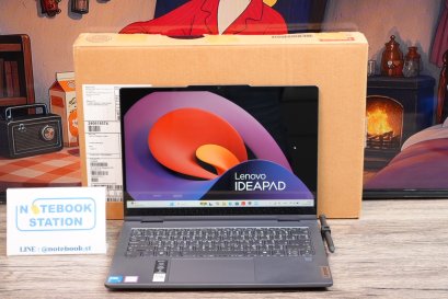 Lenovo IdeaPad 5 2in1 ทัชสกรีนมีปากกาหมุนจอได้360องศา Intel Core 5 120U Ram16 SSD512 จอ14นิ้ว FHD IPS ดีไซน์ตัวเครื่องสวย เรียบหรูดูแพง พร้อมประกันศูนย์ถึงปี 2027 ราคาเพียง 18,990.- ครบกล่อง