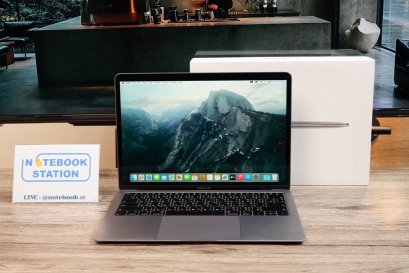 Macbook Air 13 (2018) Core i5 Ram8 SSD128GB จอ13.3 Cycle Count 634 ครั้ง รีเซ็ตพร้อมใช้งาน ขายถูกเพียง 7,990.-เท่านั้น