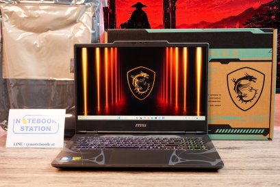 (สินค้าเครื่องโชว์ อุปกรณ์แท้ครบกล่อง)MSI Cyborg 15 IntelCore7-240H RTX5060(8GB) Ram16 SSD512 จอ15.6 FHD 144Hz สเปคสูง เครื่องสวย ครบกล่องพร้อมประกันศูนย์2027 ขายเพียง 38,990.- (MS Office 2024แท้)