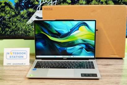 Acer Aspire Lite 16 i5-1334U Ram16 SSD512GB จอใหญ่16นิ้ว FHD+ สเปคทำงานรุ่นใหม่ ดีไซน์สวยบาง เครื่องมีประกันศูนย์2027 ราคาสุดคุ้มเพียง 13,590.-