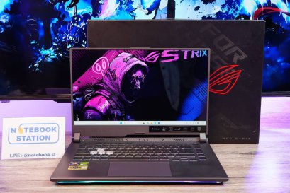 Asus ROG Strix G15 Ryzen7-6800H Ram16 RTX3050(4GB) SSD512GB จอ15.6 FHD IPS 144Hz 100% sRGB สเปคเกมมิ่ง ดีไซน์สุดเท่ ไฟRGBแบบจัดเต็ม เครื่องพร้อมใช้งานขายเพียง 22,900.-