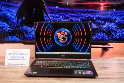 MSI Cyborg 15 i7-13620H RTX4050(6GB) Ram16 SSD512GB จอ15.6 FHD 144Hz เกมมิ่งสเปคสูง คีย์บอร์ดไฟRGB เครื่องสวย พร้อมประกันศูนย์ เพียง 25,990.-