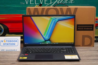 Asus Vivobook 15 Ryzen5-4600H Ram8 SSD512 15.6นิ้ว FHD สเปคดีทำงานเก่ง หน้าจอใหญ่มีแป้นตัวเลขแยก ดีไซน์สวยบาง เครื่องพร้อมใช้งานเพียง 8,990.-