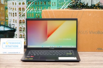 Asus Vivobook 14 Ryzen3-3250U Ram4 SSD512 จอ14นิ้ว FHD สเปคทำงานทั่วไป ดีไซน์สวยทำจากวัสดุดี น้ำหนักเบา ราคาเพียง 6,390.-