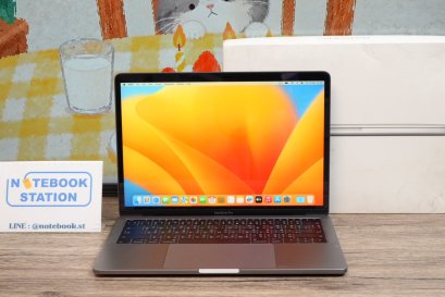 Apple Macbook Pro 13 (2017) Core i5 Ram8GB SSD256GB จอ13.3 IPS รอบชาร์จ Cycle count 556 ครั้ง ครบกล่อง รีเซ็ตพร้อมใช้งาน ขายถูกเพียง 8,390.-
