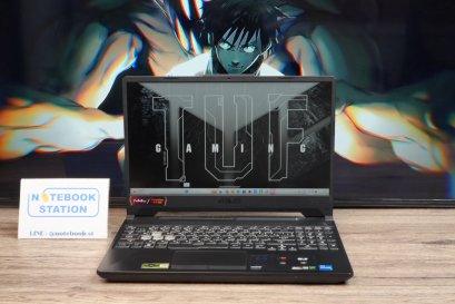 Asus TUF Gaming F15 i5-11400H RTX2050(4GB) Ram8 SSD512 จอ15.6 FHD 144Hz สเปคเกมมิ่ง คีย์บอร์ดไฟRGB เครื่องสวยดีไซน์สุดเท่ ขายเพียง 16,500.-