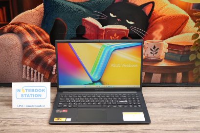 Asus Vivobook Go 15 Ryzen5-7520U Ram16 SSD512 จอ15.6 FHD IPS สเปคดีทำงานเก่ง ดีไซน์บางเบา พกพาสะดวก เครื่องพร้อมใช้งานเพียง 12,990.- มีประกันศูนย์