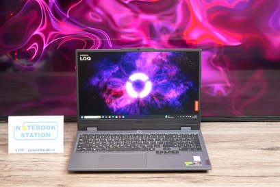 Lenovo LOQ Ryzen5-7235HS RTX3050(6GB) RAM16 SSD512 จอ15.6 FHD 144Hz 100%sRGB สเปคสูง ดีไซน์สวยเท่ ดูทันสมัย เครื่องสวยประกันศูนย์2027 เพียง 21,990 .-