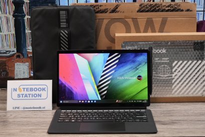 Asus Vivobook 13 Slate OLED ทัชกรีนถอดจอได้มีปากกา IntelPentiumSilverN6000 RAM4GB 128GB e.MMC หน้าจอ 13.3 OLED เพียง 7,999.- อุปกรณ์แท้ครบกล่อง
