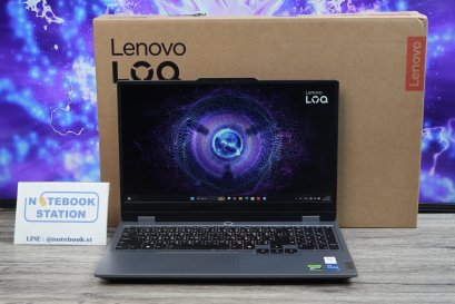 Lenovo LOQ i5-13450HX RTX3050(6GB) RAM16 SSD512GB จอ15.6 FHD 144Hz 100% sRGB สเปคสูง ดีไซน์เรียบสวยดูทันสมัย ประกันศูนย์ถึง ปี 2028 ขายเพียง 23,990 .-