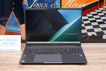 ASUS ExpertBook IntelCoreUltra5-225H Ram16 SSD512GB จอ16 FHD+ สเปคสูงจอสวย ทำงานเก่ง มีAIBoost มีคีย์บอร์ดไฟ บางเบาเหมาะแก่การพกพา ขายเพียง 24,990.- มีประกันศูนย์ยาว2029