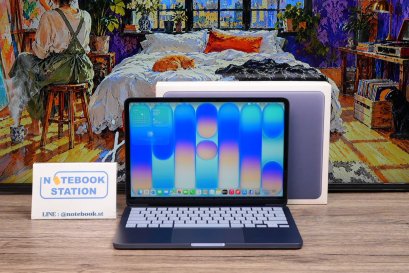 APPLE MacBook Neo (Indigo) รุ่นใหม่ chip A18 Pro Ram8 SSD256 จอ13นิ้ว Liquid Retina รอบชาร์จ 29 ครั้ง สุขภาพแบตปกติ อุปกรณ์แท้ครบกล่อง รีเซ็ตพร้อมใช้งานราคาเพียง 17,500.- เท่านั้น