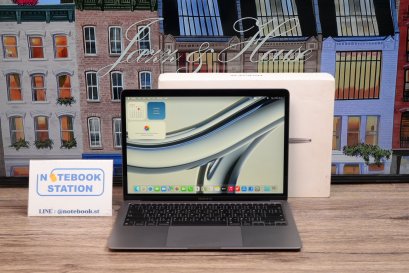 Apple Macbook air 13 (2020) M1 Ram8 SSD256 จอ13.3นิ้ว ความชัดระดับ2k เครื่องสวยรอบชาร์จเพียง 49 ครั้ง รีเซ็ตพร้อมใช้งานขายเพียง 13,990.- เท่านั้น