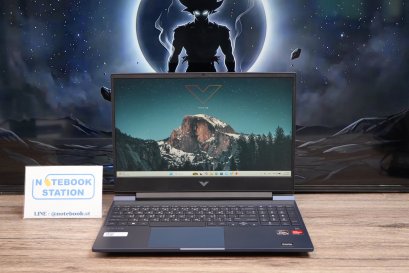 HP Victus Gaming 15 Ryzen5-5600H RX6500M(4GB) Ram16 SSD512 จอ15.6 144Hz สเปคเล่นเกมส์ ขายเพียง 17,999.-