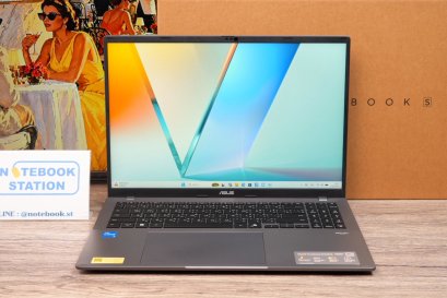 Asus Vivobook S16 i5-13420H Ram16 SSD512GB จอ16.0 FHD+ สเปคสูงจอสวย ทำงานเก่ง มีคีย์บอร์ดไฟ หน้าจอใหญ่เต็มตา ขายเพียง 16,590.- ครบกล่องประกันศูนย์ยาว 2028