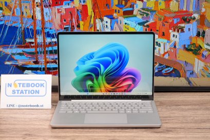 Microsoft Surface Laptop 13 Snapdragon X Plus Ram16 SSD256 จอ13นิ้ว ทัชสกรีนรุ่นใหม่ สเปคสูงทำงานเก่ง เครื่องสวยบางเบา ราคาเพียง 29,990.-