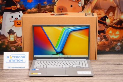 Asus Vivobook 15 IntelCore5-120U Ram8 SSD512 จอ15.6นิ้ว FHD IPS สเปคสูงทำงานเก่ง จอใหญ่มีแป้นตัวเลขแยก ดีไซน์เรียบหรูเบาบาง เครื่องมีประกันศูนย์ ราคาสุดคุ้มเพียง 18,990.-