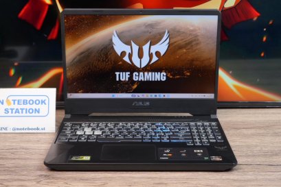 Asus TUF Gaming Ryzen5-3550H Ram8 GTX1650(4GB) 512GB M.2 จอ 15.6 FHD IPS 120Hz สเปคเกมมิ่ง คีย์บอร์ดไฟRGB ดีไซน์สวยเท่ เครื่องพร้อมใช้งาน ขายถูกเพียง 9,990.-