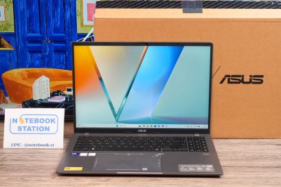 (สินค้าเครื่องโชว์ อุปกรณ์แท้ครบกล่อง)Asus Vivobook S16 IntelCoreUltra7-255H Ram16 SSD1TB จอ16.0 WUXGA 144Hz สเปคสูงจอสวย ทำงานเก่ง คีย์บอร์ดไฟ มีAIBoost ขายเพียง 26,990.- มีประกันศูนย์ยาว2029 (MS Office 2024แท้)