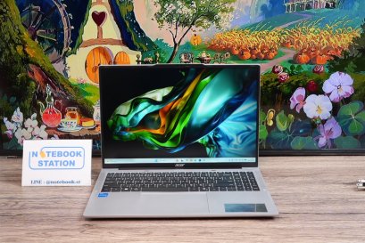 Acer Aspire Lite 16 i5-1334U Ram16 512GB M.2 จอใหญ่16นิ้ว FHD+ สเปคทำงานรุ่นใหม่ ดีไซน์สวยบาง เครื่องมีประกันศูนย์ 2027 ราคาสุดคุ้มเพียง 12,990.-