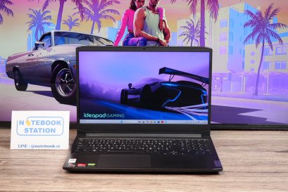 Lenovo IdeaPad Gaming 3 Ryzen7-5800H RTX3050(4GB) Ram16 SSD512 จอ15.6 FHD 120Hz สเปคสูง คีย์บอร์ดไฟRGB เครื่องพร้อมใช้งาน ขายเพียง 17,990.-