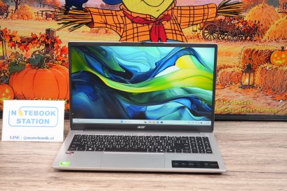 Acer Aspire Lite 15 Ryzen5-7430U Ram16 SSD512 15.6 FHD IPS สเปคทำงานรุ่นใหม่ ตัวเครื่องดีไซน์สวยเรียบหรูบางเบา มีประกันจากศูนย์ถึงปี2027 ราคาสุดคุ้มเพียง 11,990.-