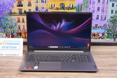 Lenovo IdeaPad Slim 3 Ryzen5-7520U Ram16 SSD512 จอ15.6นิ้ว FHD สเปคดีทำงานเก่ง จอใหญ่มีแป้นตัวเลขแยก พร้อมไฟใต้คีย์บอร์ด ดีไซน์สวยบางเบาดูทันสมัย ประกันศูนย์ ขายถูกเพียง 13,990.-