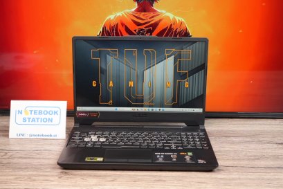 Asus TUF Gaming A15 Ryzen5-7535HS Ram16 RTX3050(4GB) SSD512 จอ 15.6 FHD 144Hz สเปคเกมมิ่ง คีย์บอร์ดไฟRGB ดีไซน์สวยสุดเท่ เครื่องพร้อมใช้งานเพียง 18,800.-เท่านั้น