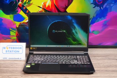 ACER NITRO 5 Ryzen5-5600H RTX3050(4GB) Ram8 SSD512 จอ15.6 FHD IPS 144Hz สเปคสูง เล่นเกม/ตัดต่อ ประมวลผลไว คีย์บอร์ดมีไฟRGB 4โซน เครื่องพร้อมใช้งาน ขายเพียง 19,990.- เท่านั้น