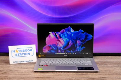 Acer Swift Go Ryzen5-7530U Ram16 SSD512 จอ14 IPS คีย์บอร์ดไฟ เบาบางเหมาะแก่การพกพา เพียง 12,990.-