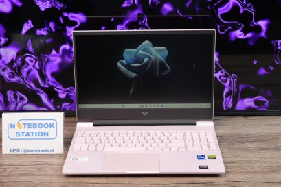 HP Victus 15 i7-13620H RTX5050(6GB) Ram24 SSD512 จอ15.6 FHD 144Hz ดีไซน์พิเศษสีชมพู เกมมิ่งสเปคสูง มีประกันศูนย์2027 ขายเพียง 29,990.-เท่านั้น