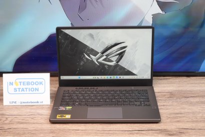 Asus Zephyrus G14 Ryzen5-4600HS GTX1650(4GB) RAM8 SSD512 จอ 14 FHD 60Hz สเปคดี มีการ์ดจอแยก ดีไซน์สวยบางเบาเหมาะพกพา ขายเพียง 16,990.-พร้อมใช้งาน
