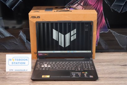 Asus TUF Gaming A15 Ryzen5-7535HS RTX2050(4GB) Ram16 512GB M.2 จอ15.6นิ้ว FHD 144Hz สเปคเกมมิ่ง คีย์บอร์ดแบบRGB ดีไซน์สุดเท่ทันสมัย ครบกล่อง ราคาเพียง 18,490.-เท่านั้น