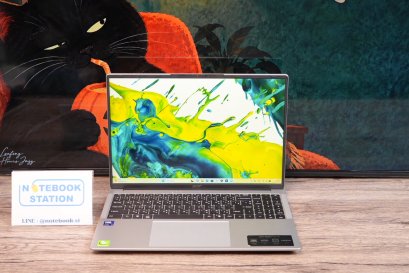 Acer Aspire Lite 16 IntelCoreUltra5-125H Ram16 SSD512 15.6 FHD IPS 120Hz สเปคสูง มีAIBoost ทำงานเก่ง ตัวเครื่องดีไซน์สวย บางเบา ราคาเพียง 19,990.- มีประกันศูนย์2028