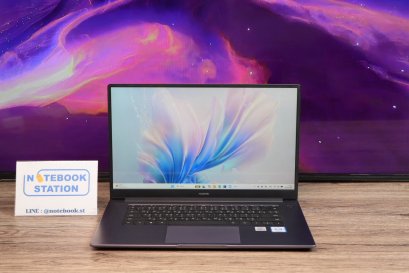 Huawei Matebook D15 i3-10110U Ram8 SSD256GB จอ15.6นิ้ว FHD IPS สเปคทำงานทั่วไป หน้าจอใหญ่ ดีไซน์เครื่องบางเบา เครื่องพร้อมใช้งาน ขายถูกเพียง 6,990.-เท่านั้น