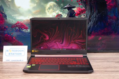 Acer Nitro 5 Ryzen7-3750H GTX1650(4GB) RAM16 SSD512 จอ15.6 120Hz สเปคเกมมิ่ง มีไฟใต้คีย์บอร์ดสีแดง เครื่องพร้อมใช้งาน ราคาประหยัดเพียง 8,890.-