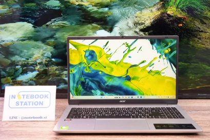 Acer Aspire Lite 15 Ryzen5-7430U Ram16 SSD512 15.6 FHD IPS สเปคทำงานรุ่นใหม่ ตัวเครื่องดีไซน์สวยเรียบหรูบางเบา มีประกันจากศูนย์ถึงปี2027 ราคาสุดคุ้มเพียง 11,990.-