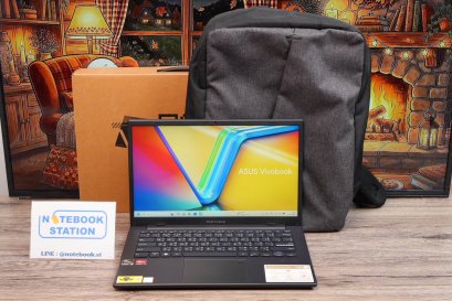 Asus Vivobook Go 14 Ryzen5-7520U Ram16 SSD512 จอ14นิ้ว FHD IPS สเปคดี ทำงานเก่ง ดีไซน์เรียบสวยบางเบา เครื่องพร้อมใช้งานในราคาสุดคุ้มเพียง 12,490.-เท่านั้น