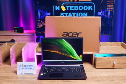 (ของใหม่)Acer Aspire 7 Ryzen5-5500U การ์ดจอแยกGTX1650(4GB) RAM8 SSD512 จอ15.6 144Hz FHD เครื่องพร้อมใช้งานอุปกรณ์ ขายเพียง 13,990.-