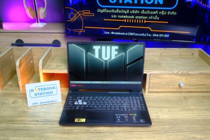 Asus TUF Gaming A15 Ryzen 7 7435HS RTX2050(4GB) Ram8 SSD512 จอ 15.6 FHD 144Hz สเปคสูง คีย์บอร์ดไฟRGB ดีไซน์สวยเท่ดูทันสมัย พร้อมประกันศูนย์ เพียง 17,900.-