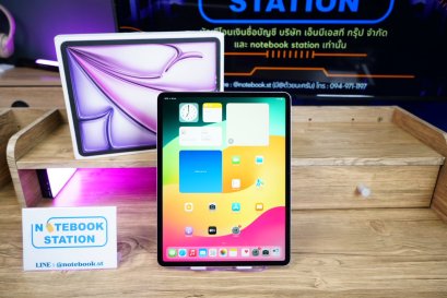(สินค้ามือหนึ่งแกะกล่อง)Apple iPad Air 13-inch (M2) Wi-Fi 512GB เครื่องสวย แบต100% อุปกรณ์แท้ครบกล่อง เพียง 22,900.- พร้อมใช้งาน