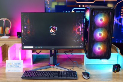 คอมประกอบ NBST-PC-008 INTEL CORE I5-13400 / RTX 4060 Ti (8GB) / RAM 16GB DDR4 3200MHz / 1TB SSD M.2 + HDD 1TB /ASROCK B760M/AEROCOOL AE750W/ ANTEC NX292 (BLACK) พร้อมจอ AOC 23.8 นิ้ว ราคาเพียง 23,500.-
