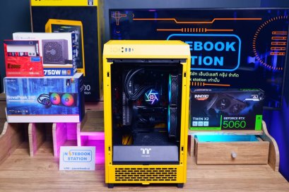 คอมประกอบ NBST-PC-009 INTEL CORE I5-12400F / RTX 5060 (8GB) / RAM 16GB DDR4 3200MHz / 1TB SSD M.2 /ASUS EX-B660M/SILVERSTONE ATTIS 750R/ THERMALTAKE THE TOWER 200 / Cooling SILVERSTONE NOVAPEAK 240  ราคาเพียง 26,990.