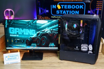 [คอมประกอบพร้อมจอ] Intel i3-12100 / GTX-1650(4GB) / 16GB(8GBx2) DDR4 3200 APACER NOX RGB / 256GB SSD M.2 PNY / GIGABYTE H610M S2H DDR4 / TSUNAMI Coolman CM-120 ARGB / AeroCool Superb 600Watt / TSUNAMI COOLMAN 190-3 KK + จอ VIEWSONIC 23.8INCH IPS FHD 100Hz