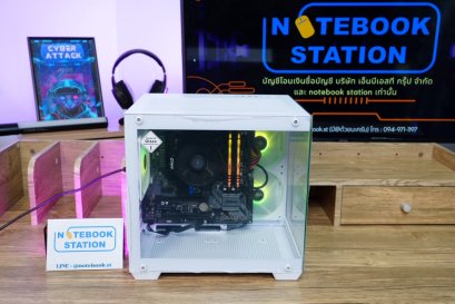 [คอมประกอบมือสอง] RYZEN 5 3400G / 16GB (8*2) DDR4 / 500 GB M.2 / ASROCK B450M PRO4 / DTECH PW008 600W / TSUNAMI ADVENTURE X VIEW WW คอมประกอบ เล่นเกมเบาๆ ในราคาประหยัดเพียง 8,490.-