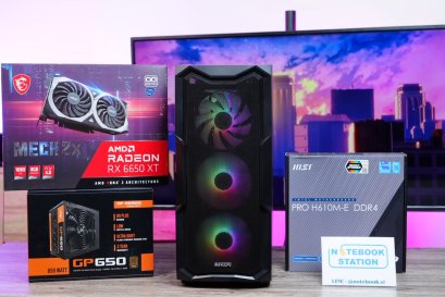 [คอมประกอบมือสอง]I5-12400F / RX 6650 XT / 16GB (8x2) DDR4 3200MHz / 512GB SSD M.2 / MSI PRO H610M-E DDR4 / ADarkFlash GP650 650W 80+ BRONZE สเปคเกมมิ่งพร้อมใช้งาน ในราคาประหยัดเพียง 13,990.-