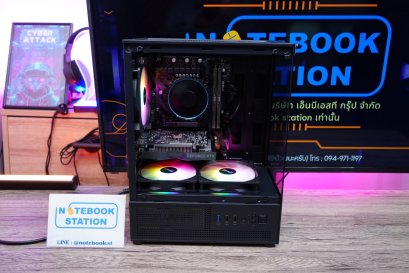[คอมประกอบมือสอง] INTEL I5-12400F /RTX-3050(6GB)/ 16GB (8GBx2) DDR4 / 256GB M.2 + 1TB HDD / ASROCK H610M-HDV / X-POWER V 650W 80PLUS / VENUZ Case (BLACK) สเปคเกมมิ่ง พร้อมใช้งาน ราคาสุดคุ้มเพียง 15,990.-