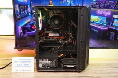 [คอมประกอบมือสอง] AMD RYZEN 5-3400G / 8 GB DDR4 / 250GB M.2 + 1TB SATA HDD / GIGABYTE B450M AORUS ELITE / AEROCOOL AE550 - 550W 80 PLUS สเปคใช้งานทั่วไป พร้อมใช้งานในราสุดคุ้มเพียง 6,500.-